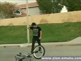 bmxer walks it off