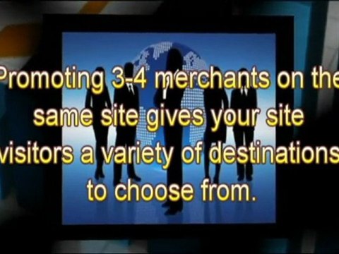 Affiliate Marketing Tip #4 : Use Multiple Merchants