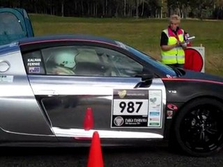 Audi R8 Standing Start - Targa Tasmania 2011