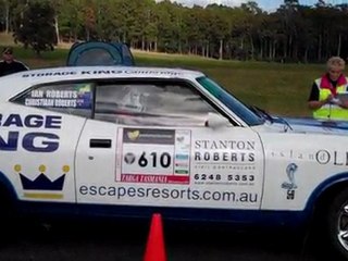 Ford Falcon Start Line - Targa Tasmania 2011