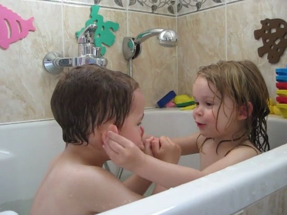 petit tour en voiture dans le bain!
