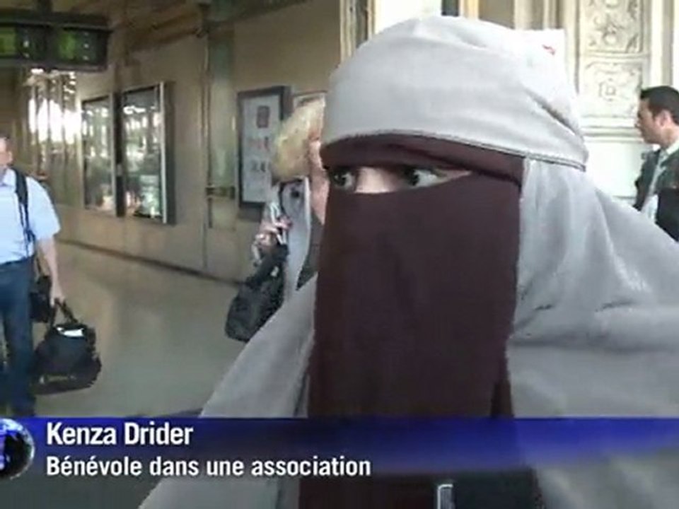 Voile intégral : une femme en niqab a pris le TGV