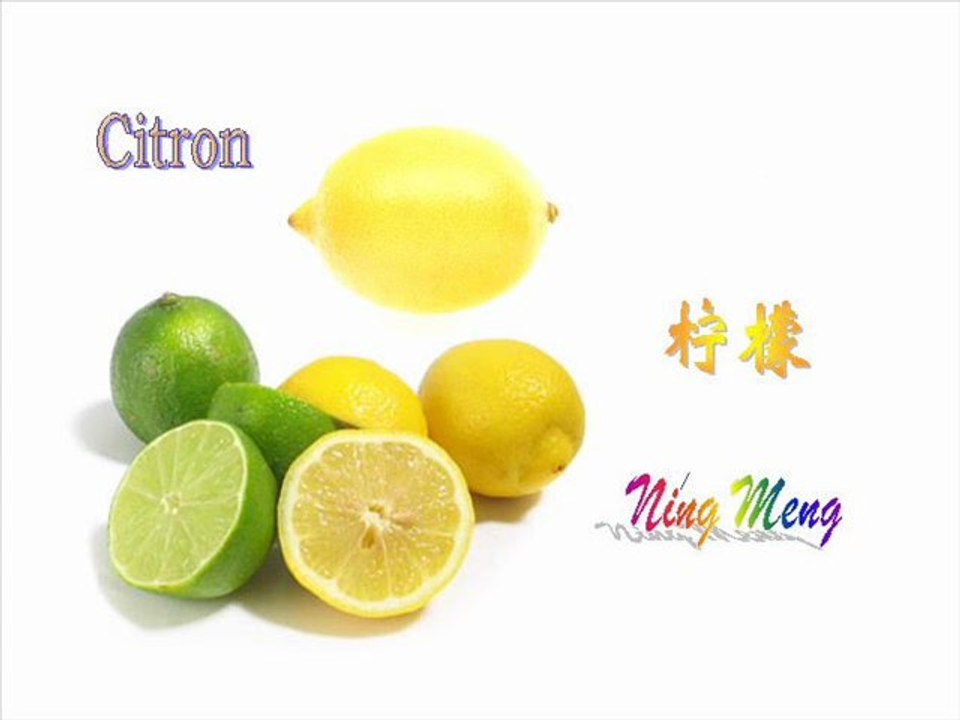 Fruits-Cours de chinois Lille