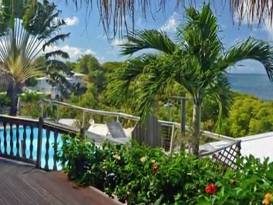 Martinique Location Studio Vue Turquoise Tartane