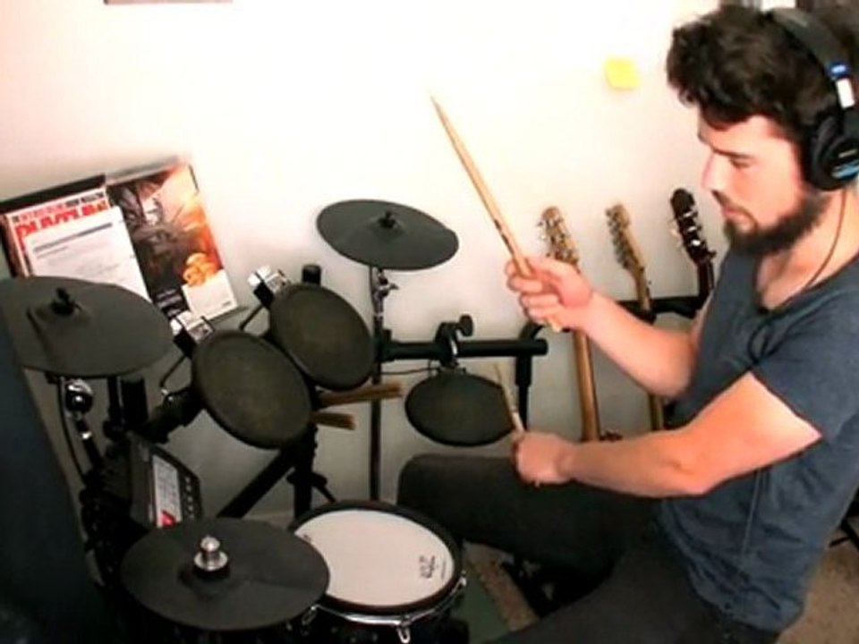 Funny looking Cross Armed Dance Groove Variation - Drum ...