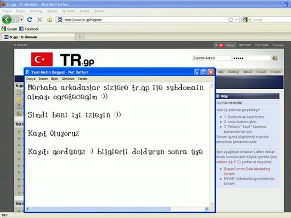tr.gp & com.nu & biz.uz ve Binlerce Domain + HOST + FTP || Kurulum