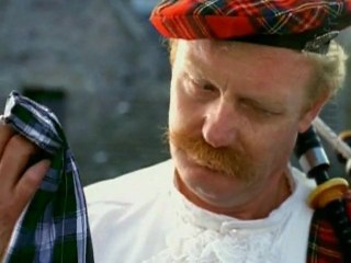 What do Scots wear under their kilt ? Lycos ad.