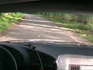 Rallye de Neufchatel ES 1 Equipage Pisak/Dallemagne sur BMW 325i