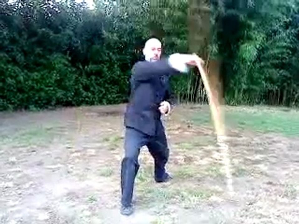 entrainement au baton