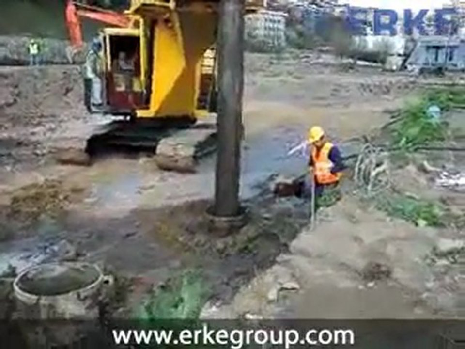 Erke Dış Ticaret ltd. , Soilmec RT3-ST Crane Mounted Piling Rig Video 2 - Istanbul