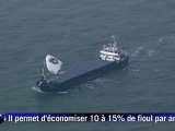 Le cerf-volant au secours des navires 