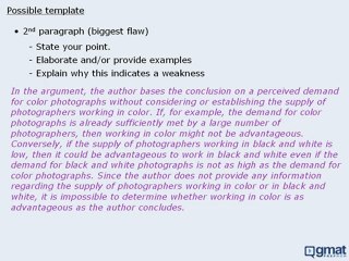 7 - AWA  - Writing the Argument Essay