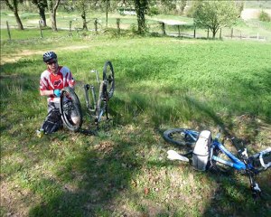 Rando VTT des Collines 10 avril 2011