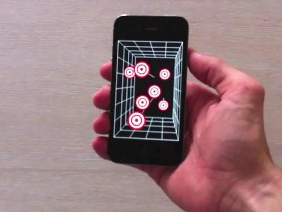 Head Tracking 3D Sans Lunettes pour iPhone 4