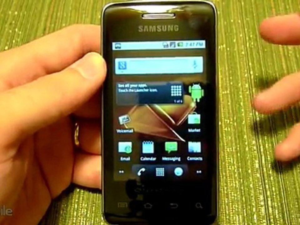 Samsung Galaxy Prevail (Boost Mobile) video tour - part ...