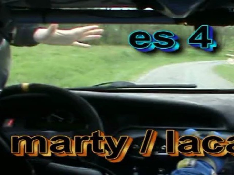 rallye  du fronton 2011 camera embarque