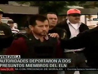 Venezuela deporta miembros del ELN de Colombia