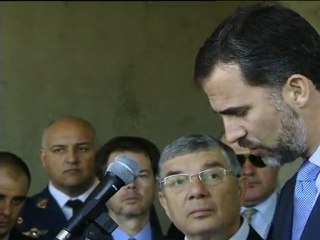 Emocionado homenaje de los Príncipes a las víctimas del Holocausto