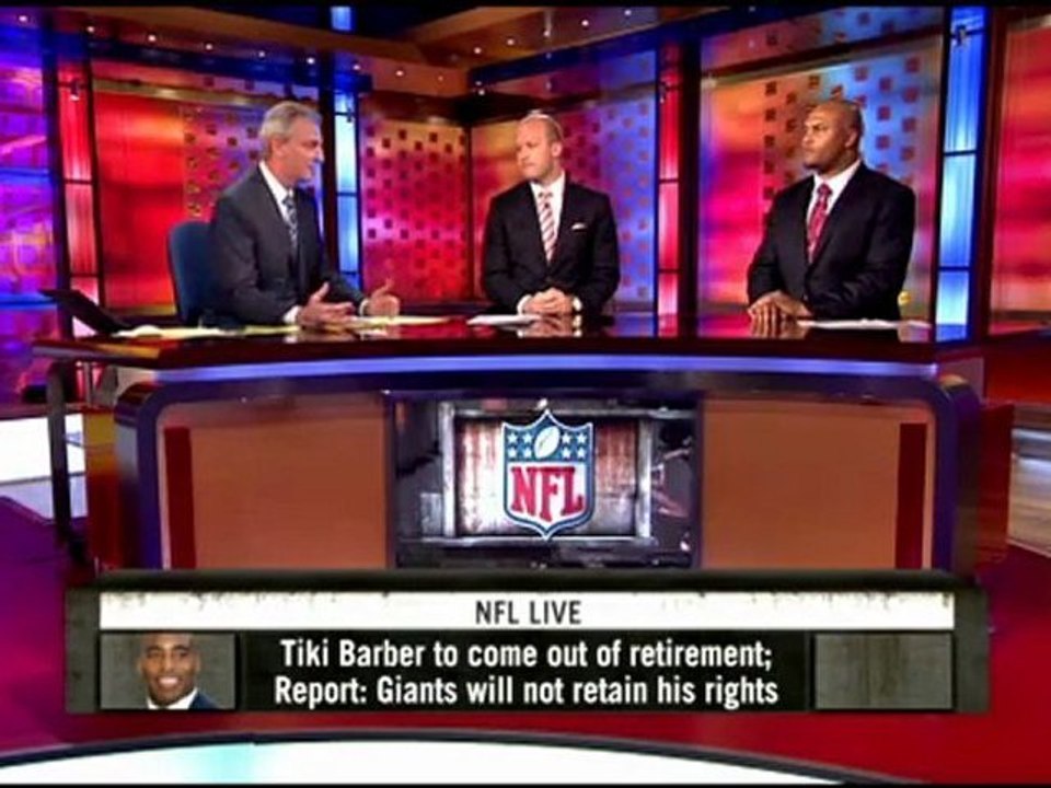Antonio Pierce Rips Tiki Barber