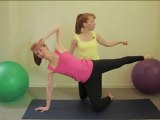 How to Do Pilates Side Kick Kneeling Exercise - Women's Fitness