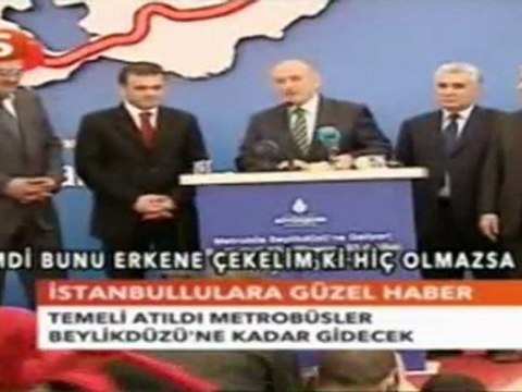 SAMANYOLU HABER- metrobüs Beylikdüzü'ne uzanıyor