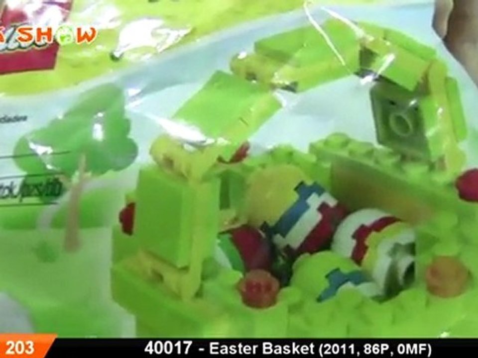 LEGO 2011 Easter Basket Review : LEGO 40017