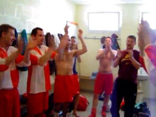 Melay 0 - 5 FCVC joie des vestiaires
