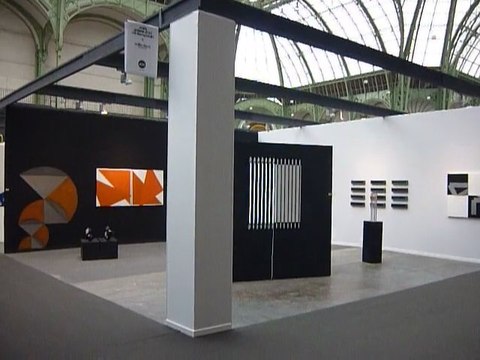 ART PARIS 2011 | Morellet+Molnar+Dilworth+Nemours+Leblanc+Perrodin+Knifer+Vacossin | Oniris vu par Odile Decq