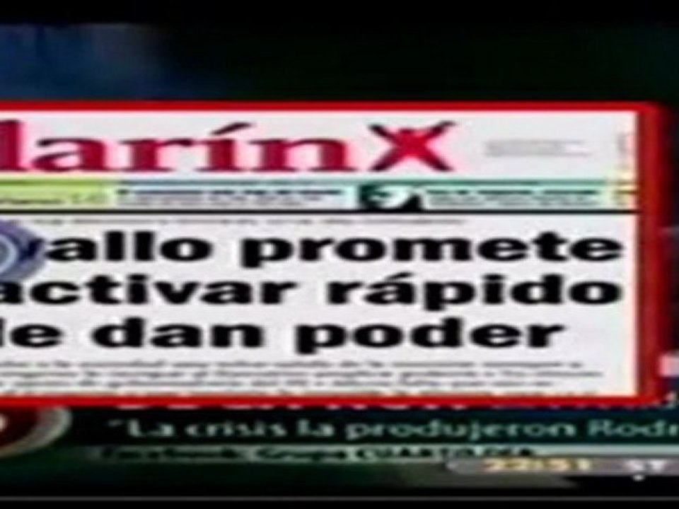 DE LA RÚA; PORQUE DESIGNÉ COMO MINISTRO DE ECONOMÍA A DOMINGO CAVALLO