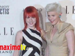HAYLEY WILLIAMS and ROBYN at ELLE's Women In Music 2011