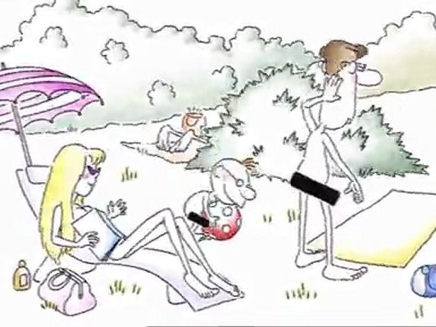 ⁣Nudist Camp