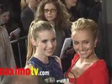 EMMA ROBERTS and HAYDEN PANETTIERE at 