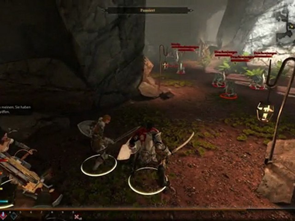 Let's Play Dragon Age 2 #026 [Deutsch] [HD] - Tödliche Fabelwesen der Knochengrube