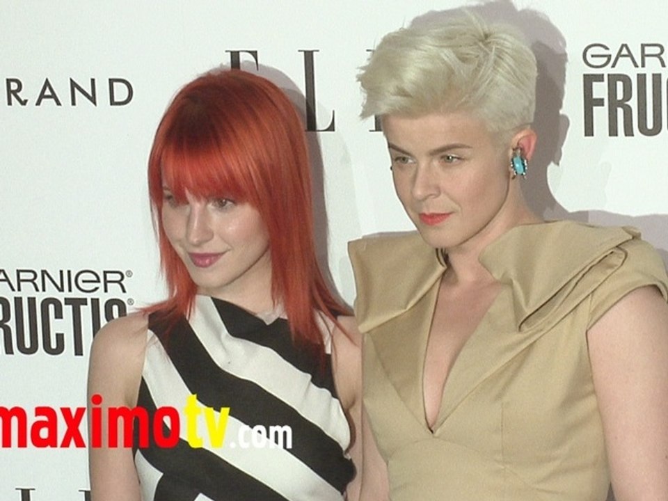 ELLE's Women In Music 2011 Hayley Williams, Solange Knowles, Tegan and Sara