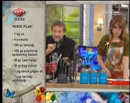 GÜLBEN - Coşkun Aral'dan Perde Pilavı Tarifi 12.04.11