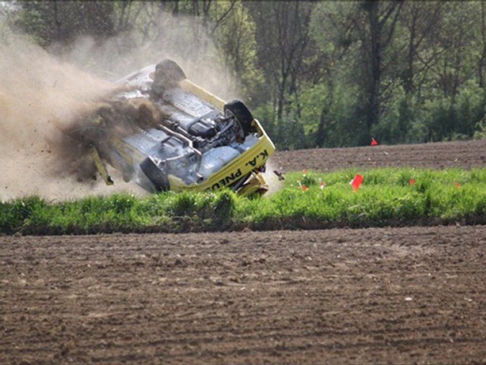 Rallye de Meuse 2011 sortie de route du N°5