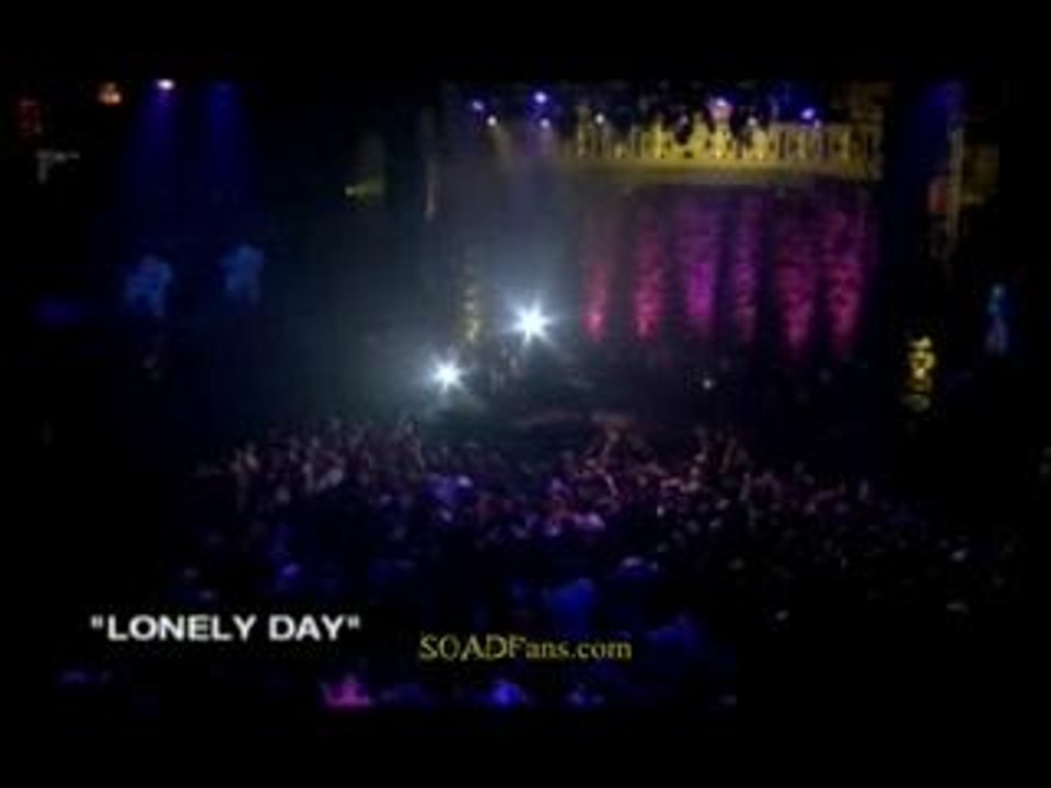 system of a down - lonely day(live)