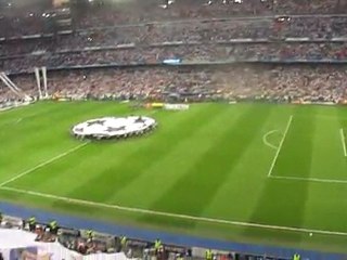 Himno de la Champions- Santiago Bernabéu