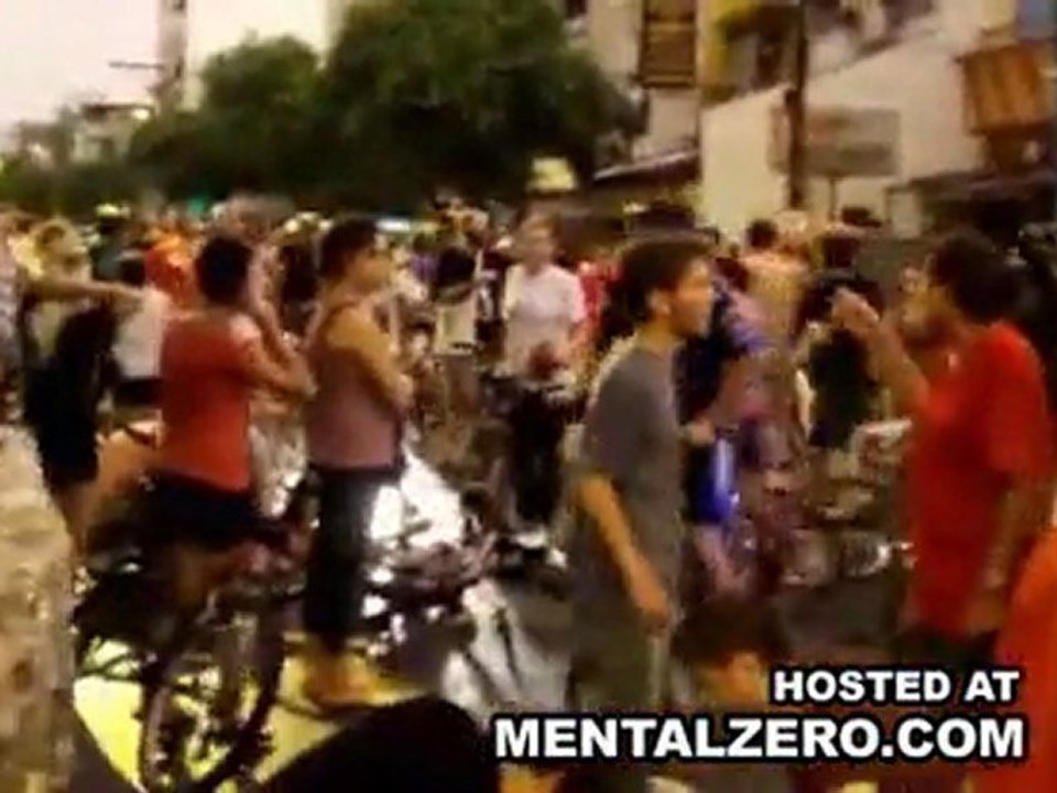 Bikers Get Ran Over By A Car