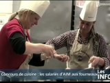 Cuisine: Les salariés d'AIM aux fourneaux (La Manche)