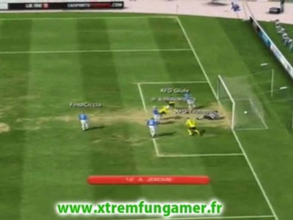 Compilation de buts en club n°3 sur le jeu Fifa 11