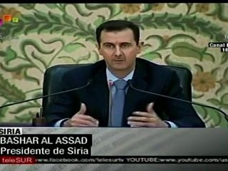 Presidente sirio llama a un diálogo nacional