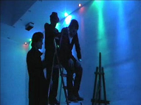 Bulunmaz Tiyatro'da küçük bir oyunculuk çalışması