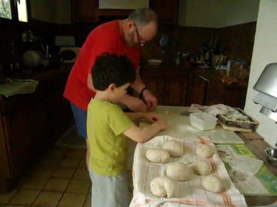 le mitron à son papi