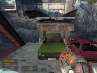 half life 2 ep 2 wt (7) le parcours du combattant et la voiture