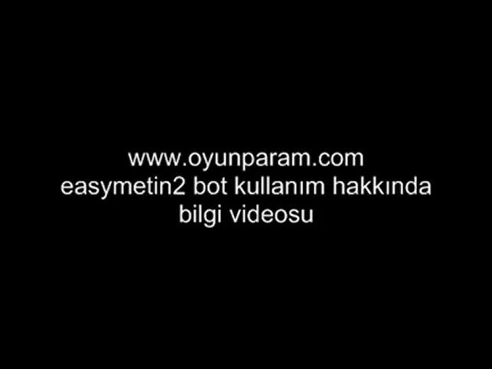 Easy metin2 bot kullanım ve kurulum 2