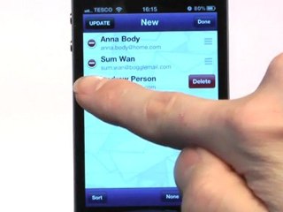 How To: Creating Group Contacts on iPhone, with MailShot