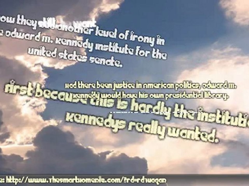 Kennedys build their legacy in bricks and mortar.