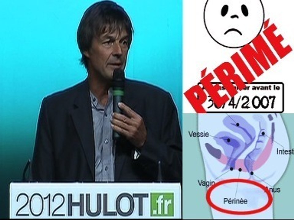 Hulot candidat: déjà un (petit) lapsus