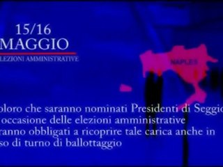 Download Video: Napoli - Elezioni amministrative